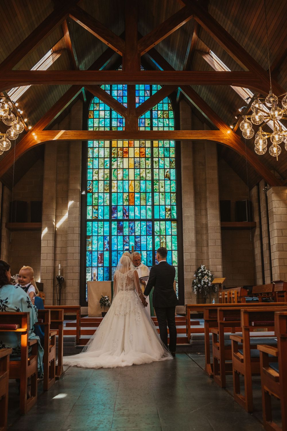 Church wedding Dorset